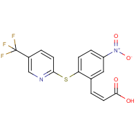 CAS:680218-12-6 | PC32709 | 3-(5-nitro-2-{[5-(trifluoromethyl)-2-pyridyl]thio}phenyl)acrylic acid