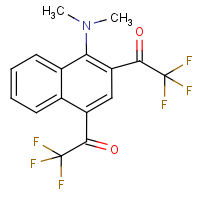 CAS:115975-33-2 | PC32717 | 2,4-Bis(trifluoroacetyl)-1-(N,N-dimethylamino)naphthalene