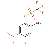 CAS: 1820734-74-4 | PC32754 | 4-Fluoro-2-methyl-5-nitrophenyl trifluoromethanesulfonate
