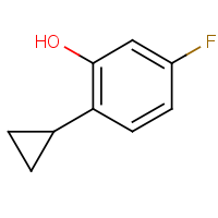 CAS:1557096-27-1 | PC32779 | 5-Fluoro-2-cyclopropylphenol