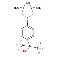 CAS:449804-09-5 | PC32786 | 1,1,1,3,3,3-Hexafluoro-2-(4-(4,4,5,5-tetramethyl-1,3,2-dioxaborolan-2-yl)phenyl)propan-2-ol