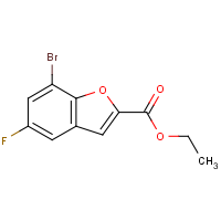 CAS:1259929-80-0 | PC32791 | Ethyl 7-bromo-5-fluorobenzofuran-2-carboxylate