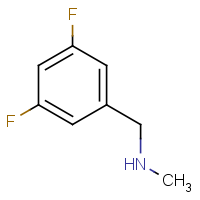 CAS: 90390-28-6 | PC32854 | N-(3,5-Difluorobenzyl)-N-methylamine