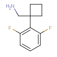 CAS: 1215627-14-7 | PC32858 | [1-(2,6-Difluorophenyl)cyclobutyl]methylamine