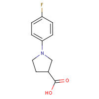 CAS: 933731-71-6 | PC32863 | 1-(4-Fluorophenyl)pyrrolidine-3-carboxylic acid