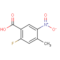 CAS: 753924-40-2 | PC32908 | 2-Fluoro-4-methyl-5-nitrobenzoic acid