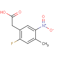 CAS:  | PC32913 | 2-(2-Fluoro-4-methyl-5-nitrophenyl)acetic acid