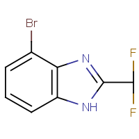 CAS:1388056-90-3 | PC32934 | 4-Bromo-2-(difluoromethyl)-1H-benzimidazole