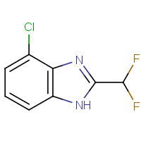 CAS: 1342424-21-8 | PC32936 | 2-(Difluoromethyl)-4-chloro-1H-benzimidazole