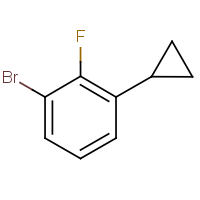 CAS:2137823-12-0 | PC32947 | 3-Bromo-2-fluoro-1-cyclopropylbenzene