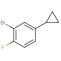 CAS:1353854-28-0 | PC32948 | 3-Bromo-4-fluoro-1-cyclopropylbenzene