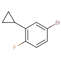 CAS:1345035-29-1 | PC32952 | 5-Bromo-2-fluoro-1-cyclopropylbenzene