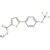CAS:1261530-65-7 | PC32963 | Methyl 5-(4-(trifluoromethoxy)phenyl)thiophene-2-carboxylate