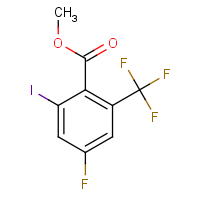 CAS: 2091804-85-0 | PC32990 | Methyl 4-fluoro-6-iodo-2-(trifluoromethyl)benzoate