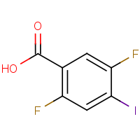 CAS: 501433-01-8 | PC32991 | 2,5-Difluoro-4-iodobenzoic acid