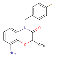 CAS:1018277-89-8 | PC3309 | 8-Amino-4-(4-fluorobenzyl)-2-methyl-2H-1,4-benzoxazin-3(4H)-one