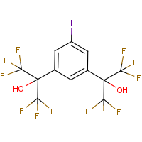 CAS: 53173-72-1 | PC3311 | 2,2'-(5-Iodobenzene-1,3-diyl)bis(1,1,1,3,3,3-hexafluoropropan-2-ol)