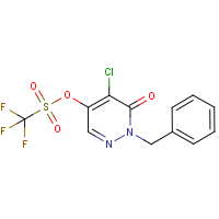 CAS: 856250-49-2 | PC3315 | 2-Benzyl-4-chloro-5-[(trifluoromethyl)sulphonyloxy]-2H-pyridazin-3-one
