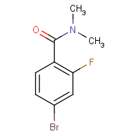 CAS: 749927-80-8 | PC3354 | 4-Bromo-N,N-dimethyl-2-fluorobenzamide