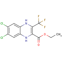 CAS: 957062-92-9 | PC3358 | Ethyl 6,7-dichloro-1,4-dihydro-3-(trifluoromethyl)quinoxaline-2-carboxylate