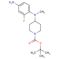 CAS: 952285-83-5 | PC3364 | 4-[(4-Amino-2-fluorophenyl)(methyl)amino]piperidine, N1-BOC protected