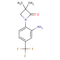 CAS: 861881-17-6 | PC3365 | 1-[2-Amino-4-(trifluoromethyl)phenyl]-3,3-dimethylazetidin-2-one