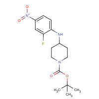 CAS: 952285-81-3 | PC3367 | 4-[(2-Fluoro-4-nitrophenyl)amino]piperidine, N1-BOC protected