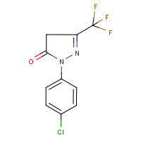 CAS: 63695-48-7 | PC3412 | 1-(4-Chlorophenyl)-3-(trifluoromethyl)-1H-pyrazol-5(4H)-one