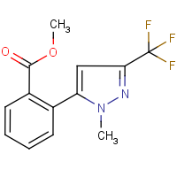 CAS: 898289-62-8 | PC3415 | Methyl 2-[1-methyl-3-(trifluoromethyl)-1H-pyrazol-5-yl]benzoate
