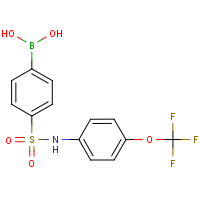 CAS:957062-98-5 | PC3433 | 4-{[4-(Trifluoromethoxy)phenyl]sulphamoyl}benzeneboronic acid