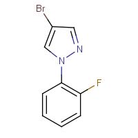 CAS: 957062-81-6 | PC3444 | 4-Bromo-1-(2-fluorophenyl)-1H-pyrazole
