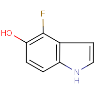 CAS:288386-04-9 | PC3466 | 4-Fluoro-5-hydroxy-1H-indole