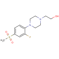 CAS: 887453-53-4 | PC3508 | 1-[2-Fluoro-4-(methylsulphonyl)phenyl]-4-(2-hydroxyethyl)piperazine
