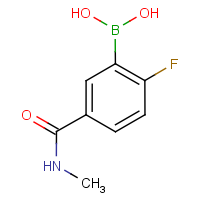 CAS:874289-40-4 | PC3527 | 2-Fluoro-5-(methylcarbamoyl)benzeneboronic acid