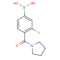 CAS:874289-09-5 | PC3535 | 3-Fluoro-4-(pyrrolidin-1-ylcarbonyl)benzeneboronic acid