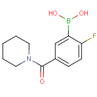 CAS: 874289-43-7 | PC3562 | 2-Fluoro-5-(piperidin-1-ylcarbonyl)benzeneboronic acid