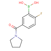 CAS: 874289-42-6 | PC3581 | 2-Fluoro-5-(pyrrolidin-1-ylcarbonyl)benzeneboronic acid