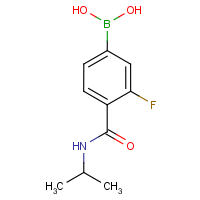 CAS:874289-16-4 | PC3587 | 3-Fluoro-4-(isopropylcarbamoyl)benzeneboronic acid