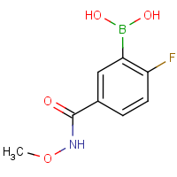 CAS:874289-58-4 | PC3596 | 2-Fluoro-5-(methoxycarbamoyl)benzeneboronic acid