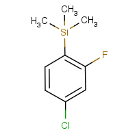 CAS: 153357-87-0 | PC3599 | Trimethyl(4-chloro-2-fluorophenyl)silane