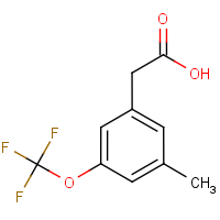 CAS: 1000339-57-0 | PC3606 | 3-Methyl-5-(trifluoromethoxy)phenylacetic acid