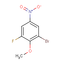 CAS: 875664-36-1 | PC3628 | 3-Bromo-5-fluoro-4-methoxynitrobenzene
