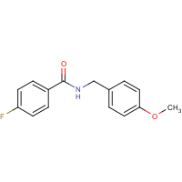 CAS: 346725-04-0 | PC3661 | 4-Fluoro-N-(4-methoxybenzyl)benzamide
