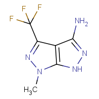 CAS:478047-15-3 | PC3704 | 3-Amino-1,6-dihydro-6-methyl-4-(trifluoromethyl)pyrazolo[3,4-c]pyrazole
