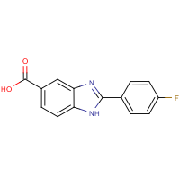 CAS:850705-30-5 | PC3747 | 2-(4-Fluorophenyl)-1H-benzimidazole-5-carboxylic acid