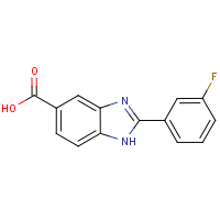 CAS:1018571-08-8 | PC3748 | 2-(3-Fluorophenyl)-1H-benzimidazole-5-carboxylic acid