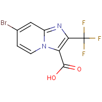 CAS: | PC37858 | 7-Bromo-2-(trifluoromethyl)imidazo[1,2-a]pyridine-3-carboxylic acid