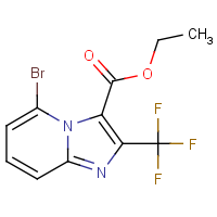 CAS:  | PC37859 | Ethyl 5-bromo-2-(trifluoromethyl)imidazo[1,2-a]pyridine-3-carboxylate