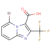 CAS:  | PC37860 | 5-Bromo-2-(trifluoromethyl)imidazo[1,2-a]pyridine-3-carboxylic acid