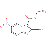 CAS:2407339-51-7 | PC37862 | Ethyl 6-nitro-2-(trifluoromethyl)imidazo[1,2-a]pyridine-3-carboxylate